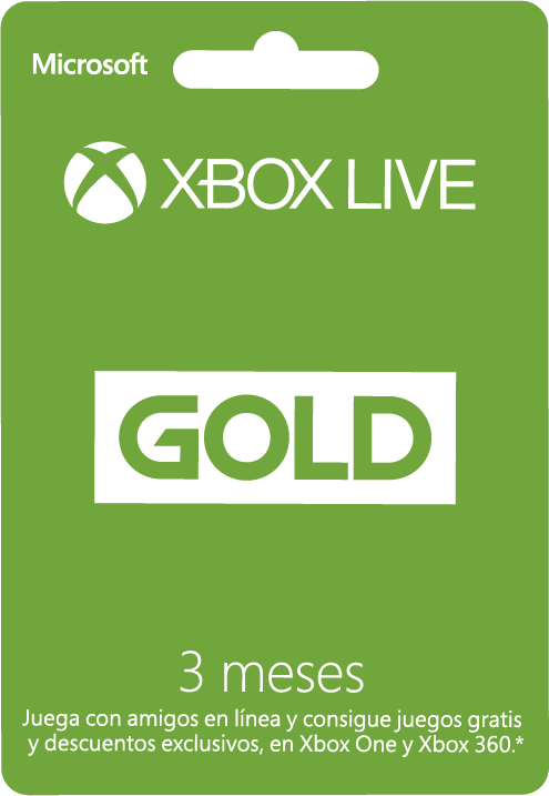 XBOX Live Gold - 3 meses